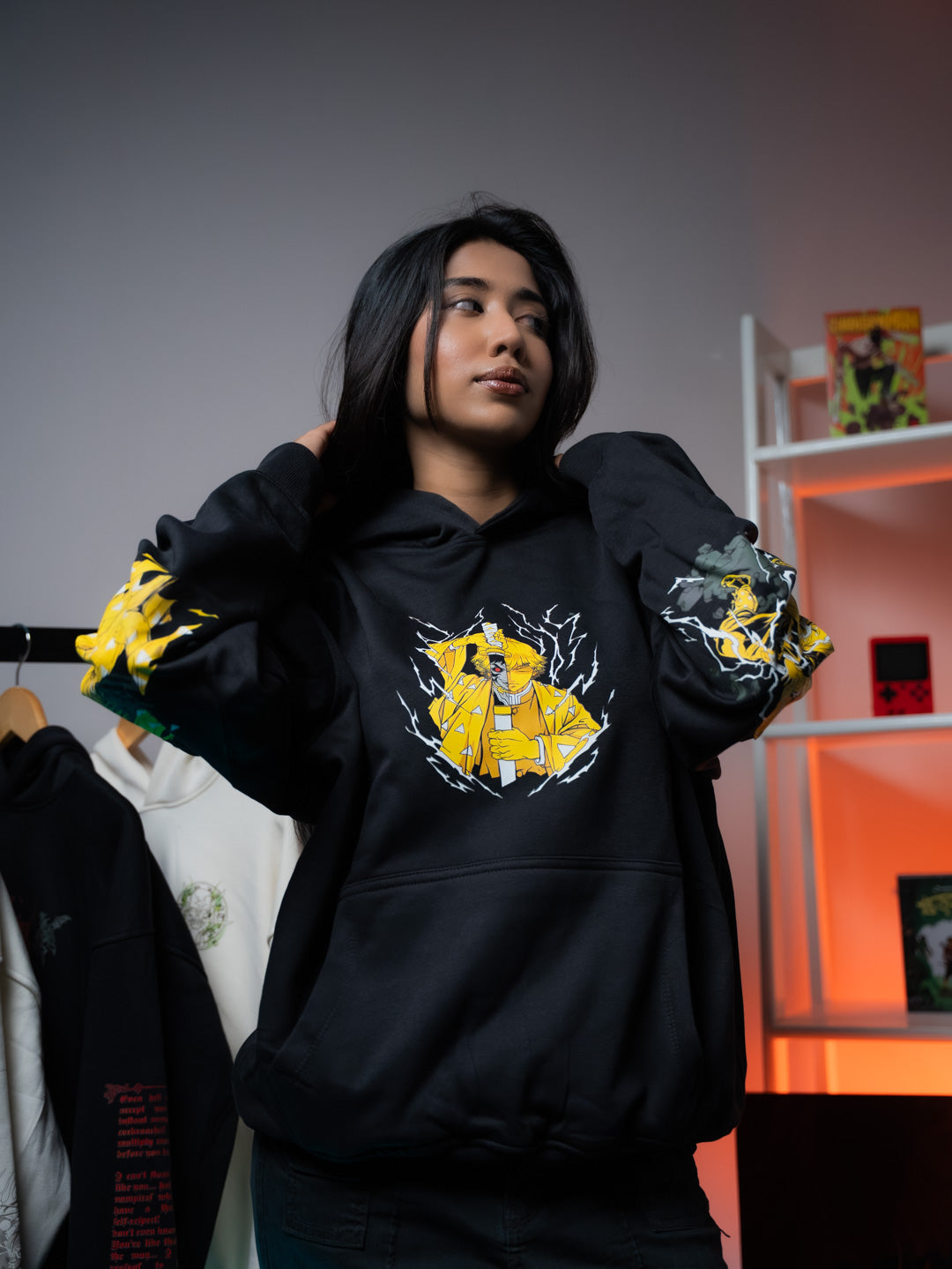 HOODIE / ZENITSU (Black)