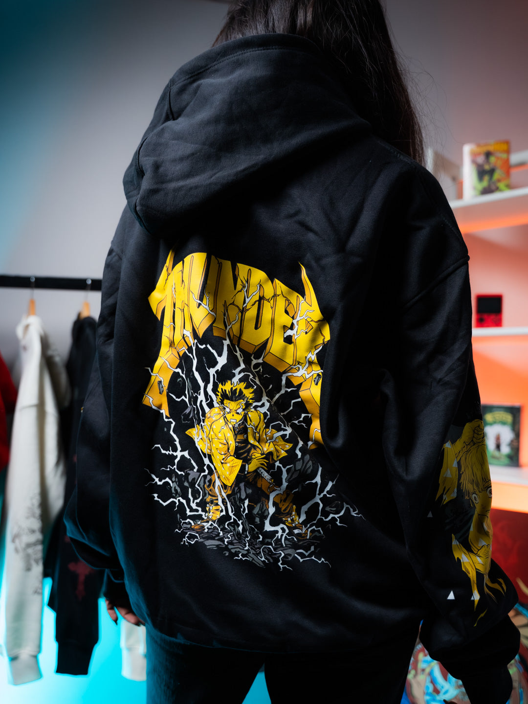 HOODIE / ZENITSU (Black)