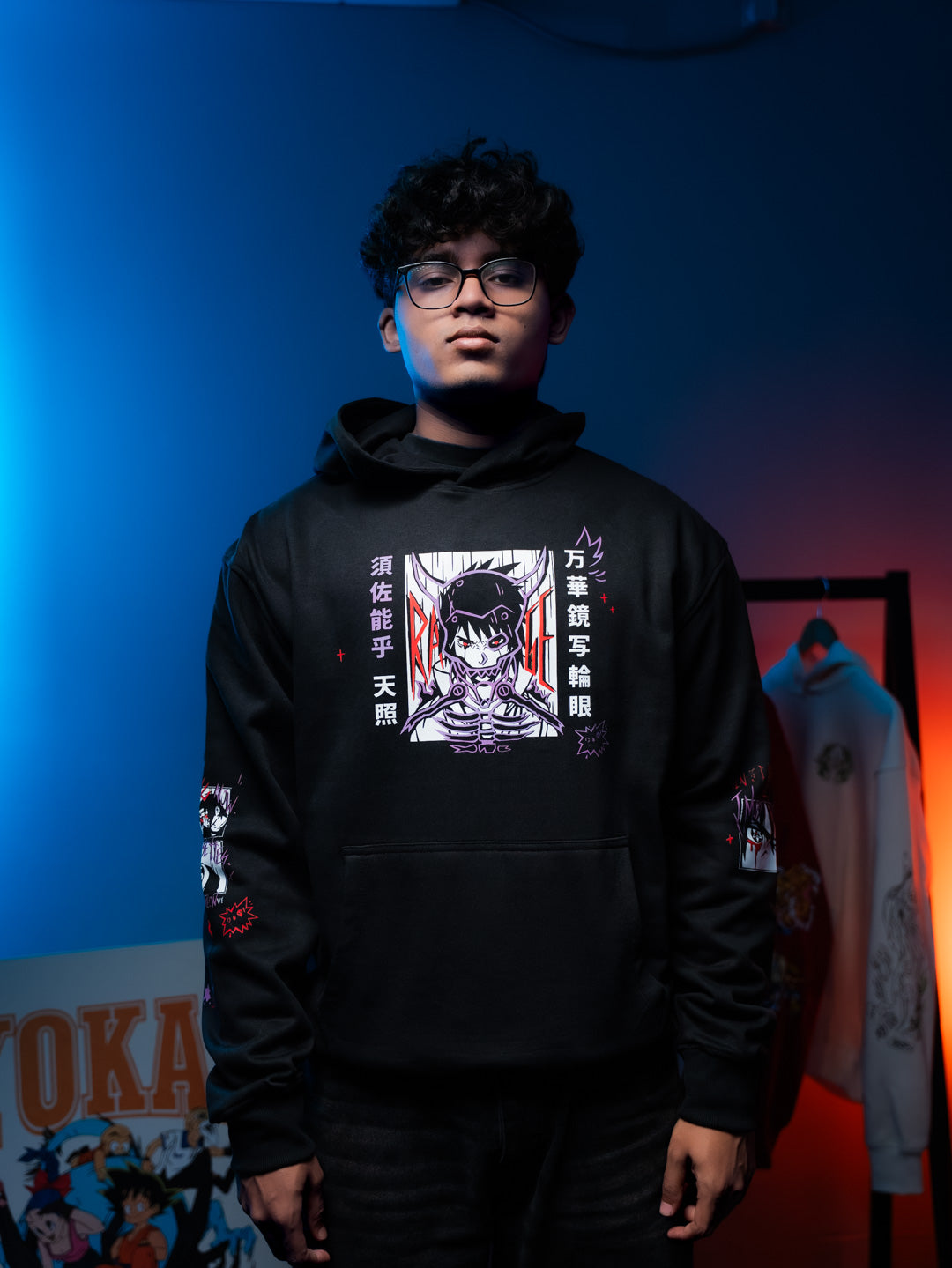 HOODIE / Uchiha Sasuke (Black)