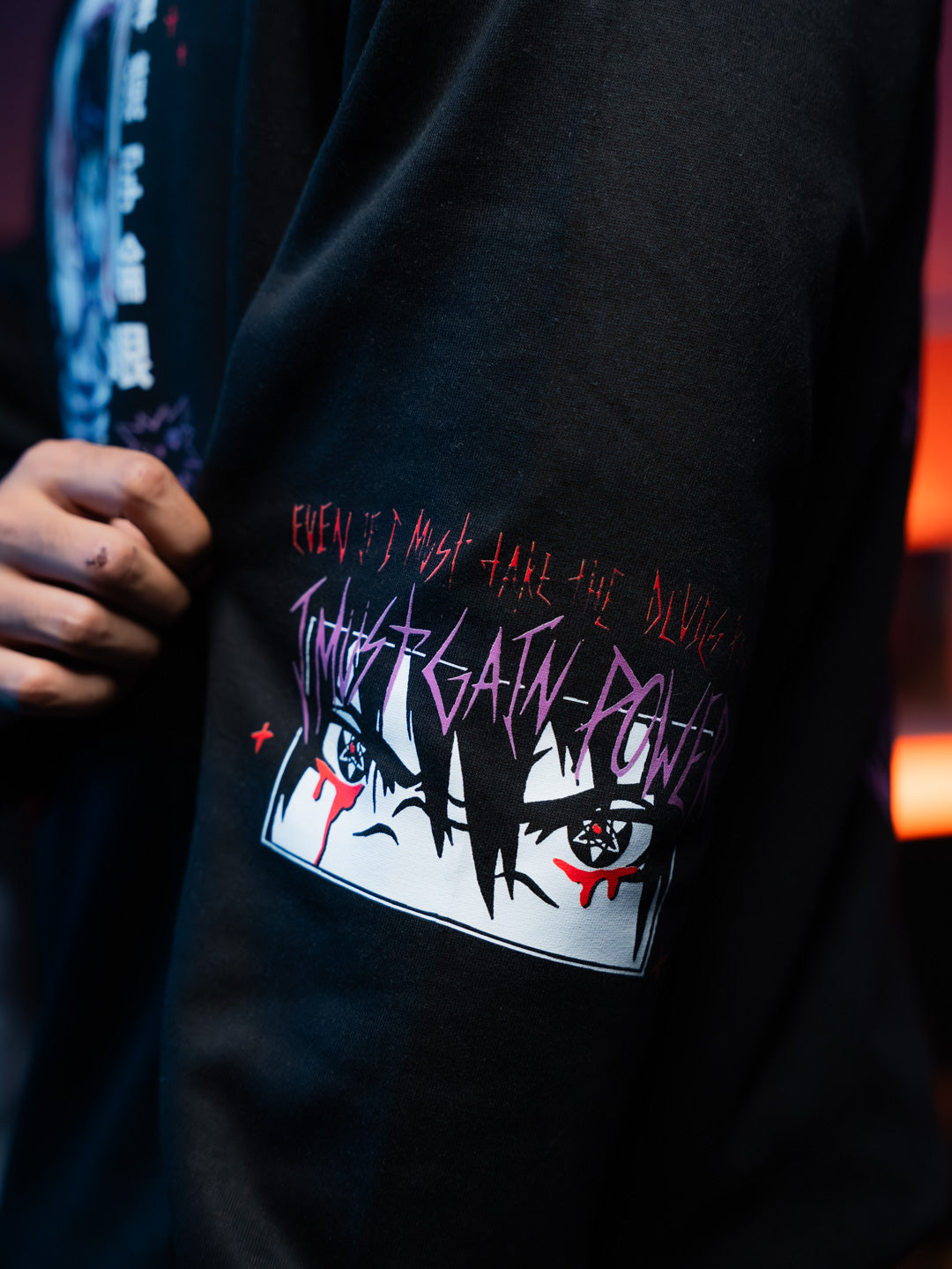 HOODIE / Uchiha Sasuke (Black)