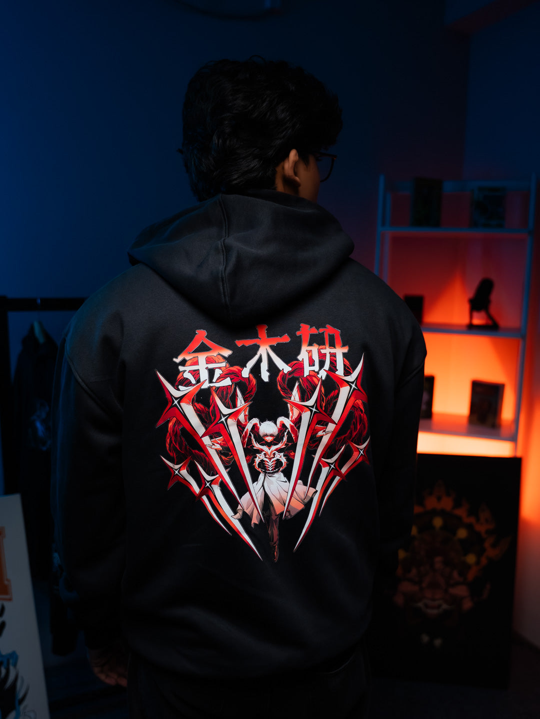 HOODIE / KEN KANEKI (Black)