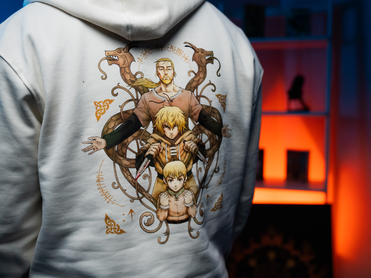 HOODIE / Vinland Saga (White)