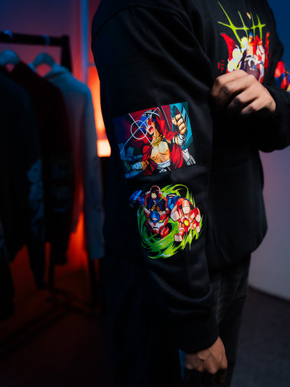 HOODIE / Gurren Lagann (Black)