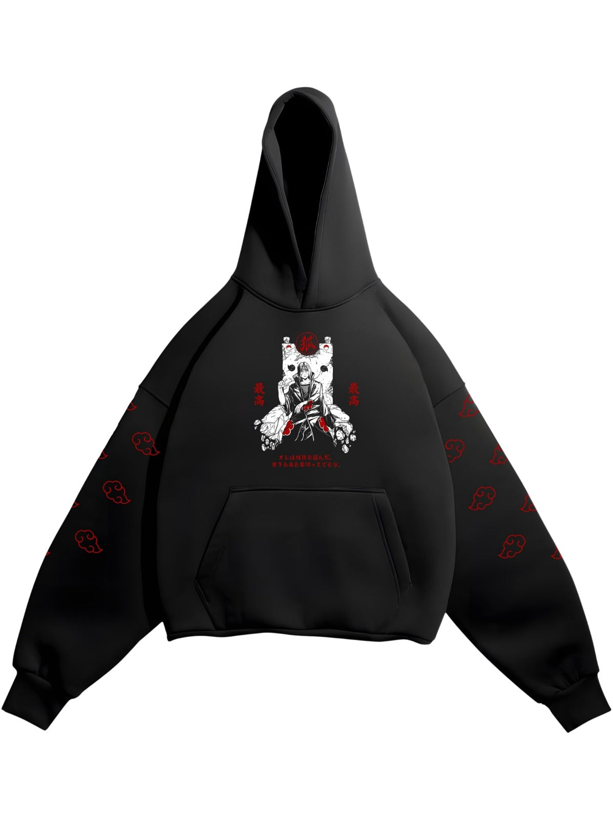 HOODIE / UCHIHA ITACHI (Black)