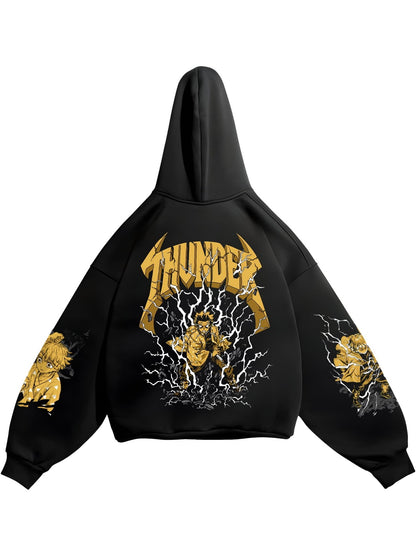 HOODIE / ZENITSU (Black)