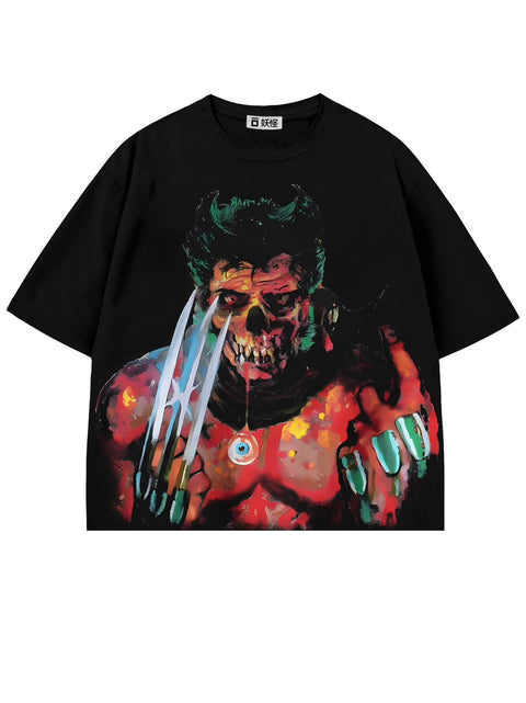 T-SHIRT / Zombie! LOGAN (BLACK)