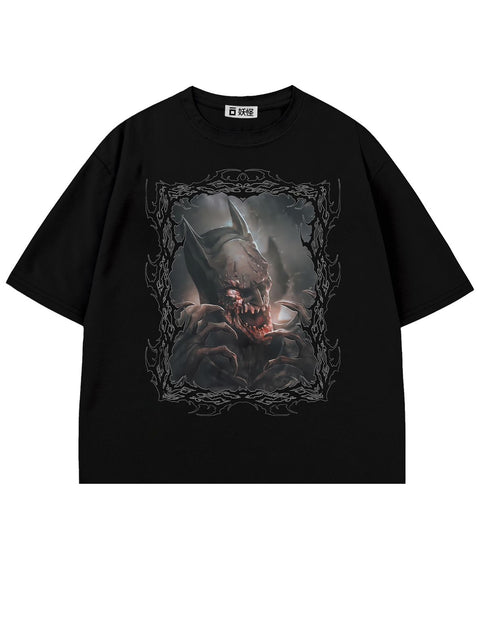 T-SHIRT / DECEASED (BLACK)