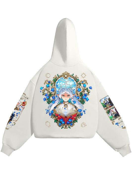 HOODIE / FREIREN (White)