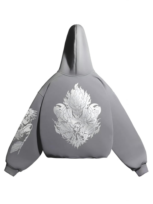 HOODIE / KAKASHI HATAKE (Grey)