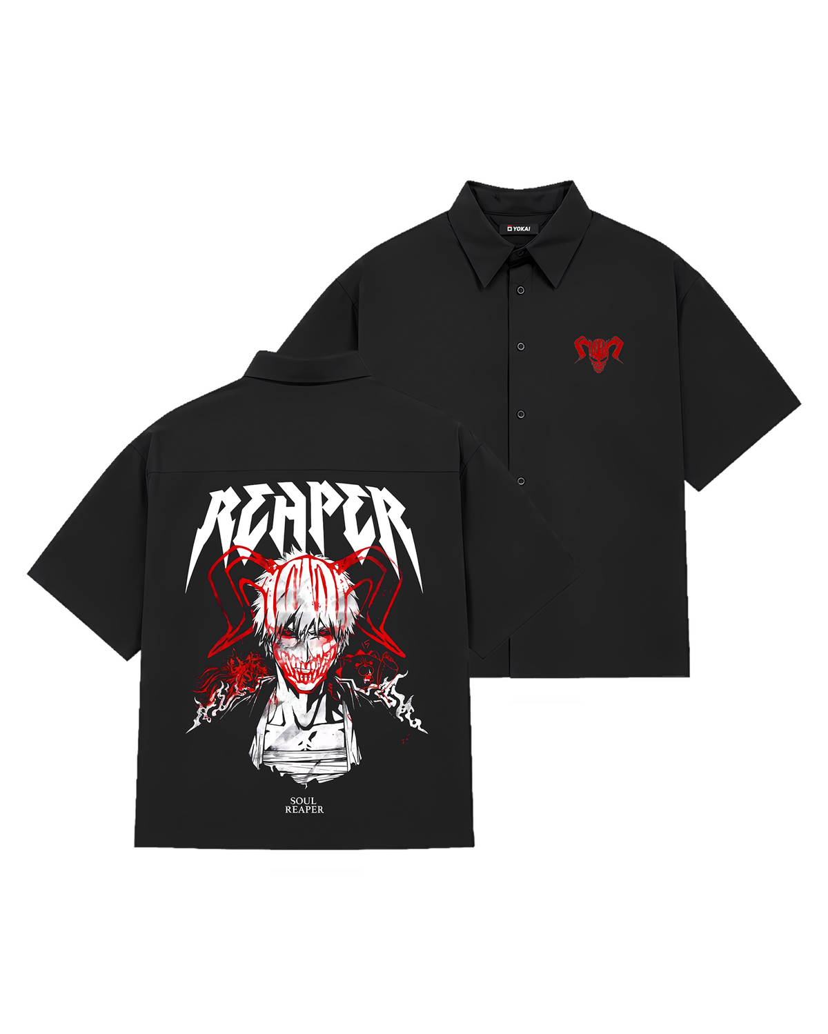SHIRTS / BLEACH (BLACK)