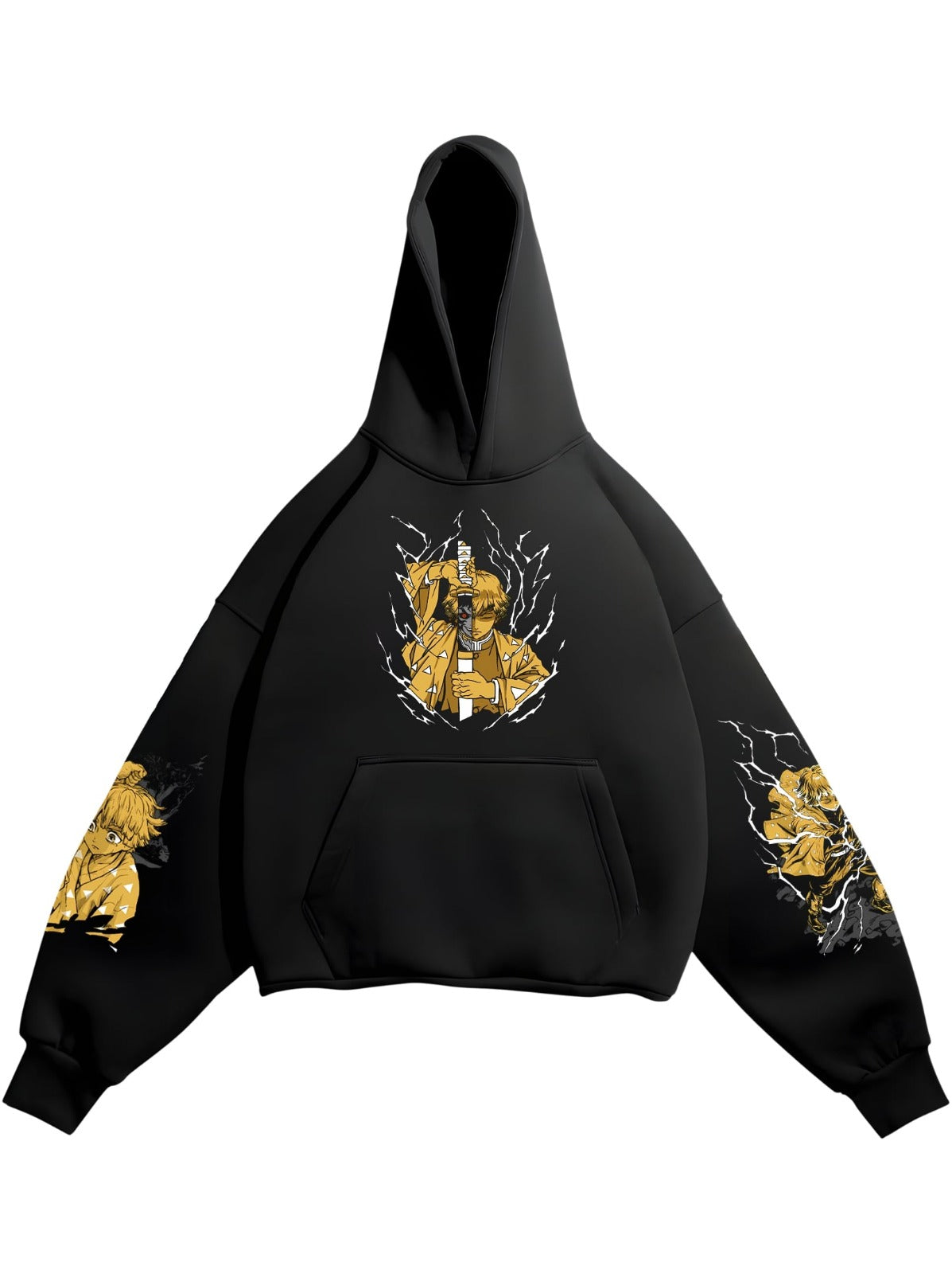 HOODIE / ZENITSU (Black)