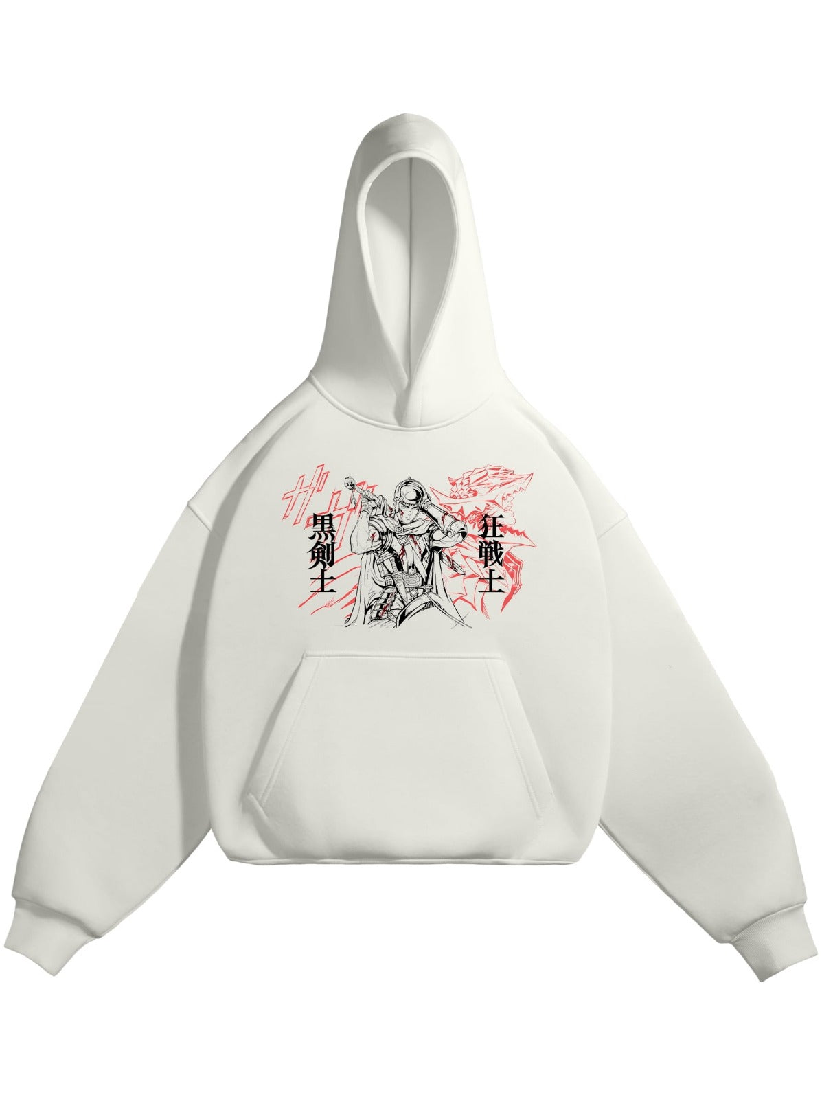 HOODIE / Berserk (White)