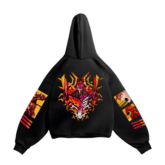 HOODIE / EVANGELION EVA 2 (BLACK)