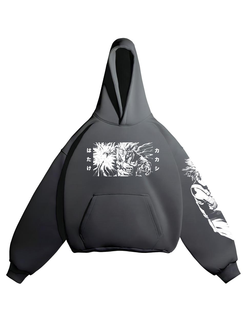 HOODIE / KAKASHI HATAKE (Grey)