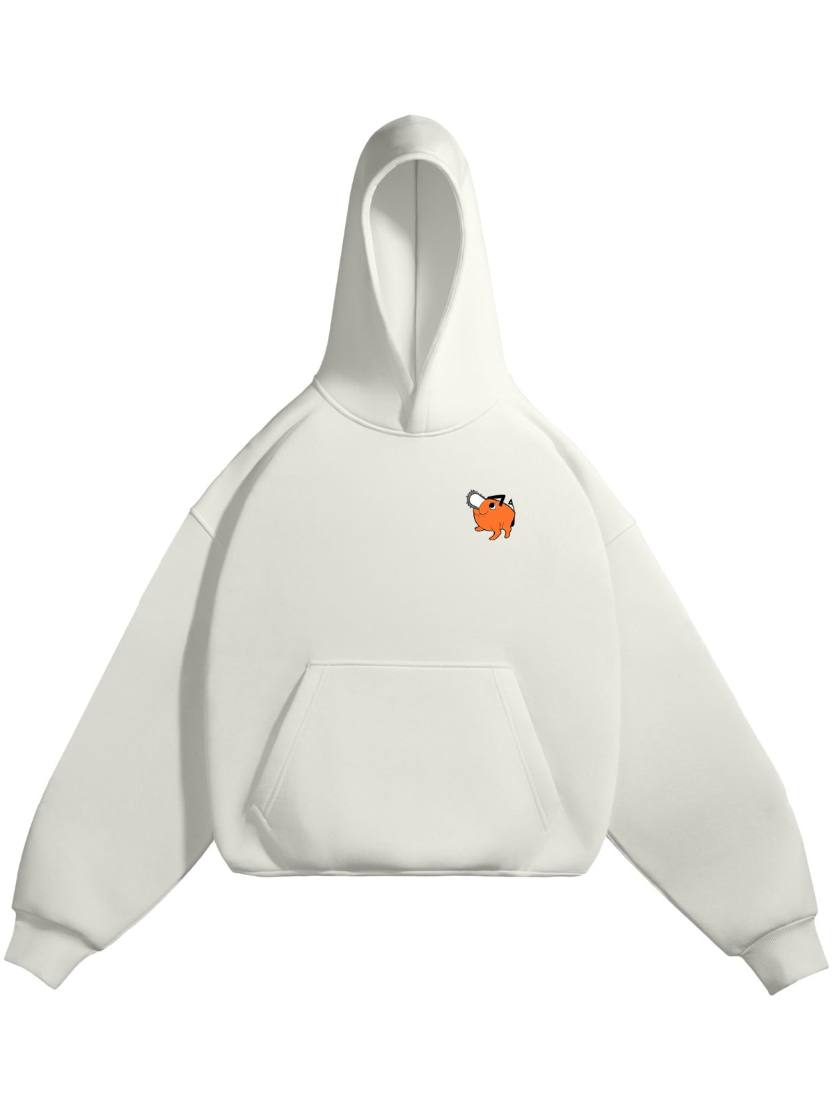 HOODIE / Chainsaw Fury (White)