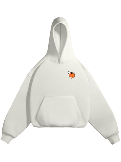 HOODIE / Chainsaw Fury (White)