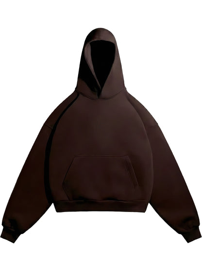 HOODIE / ESSENTIAL BROWN