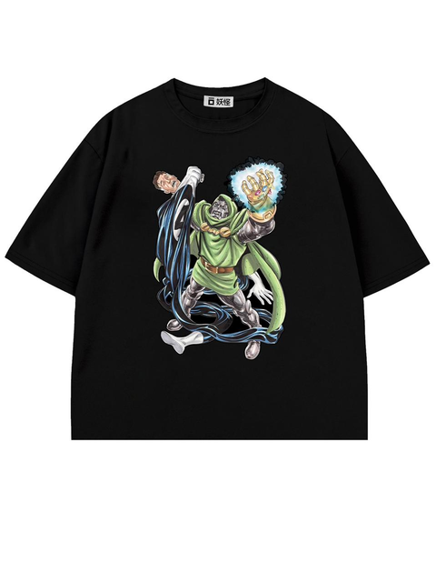 T-SHIRT / DOCTOR DOOM VS MR. FANTASTIC (BLACK)