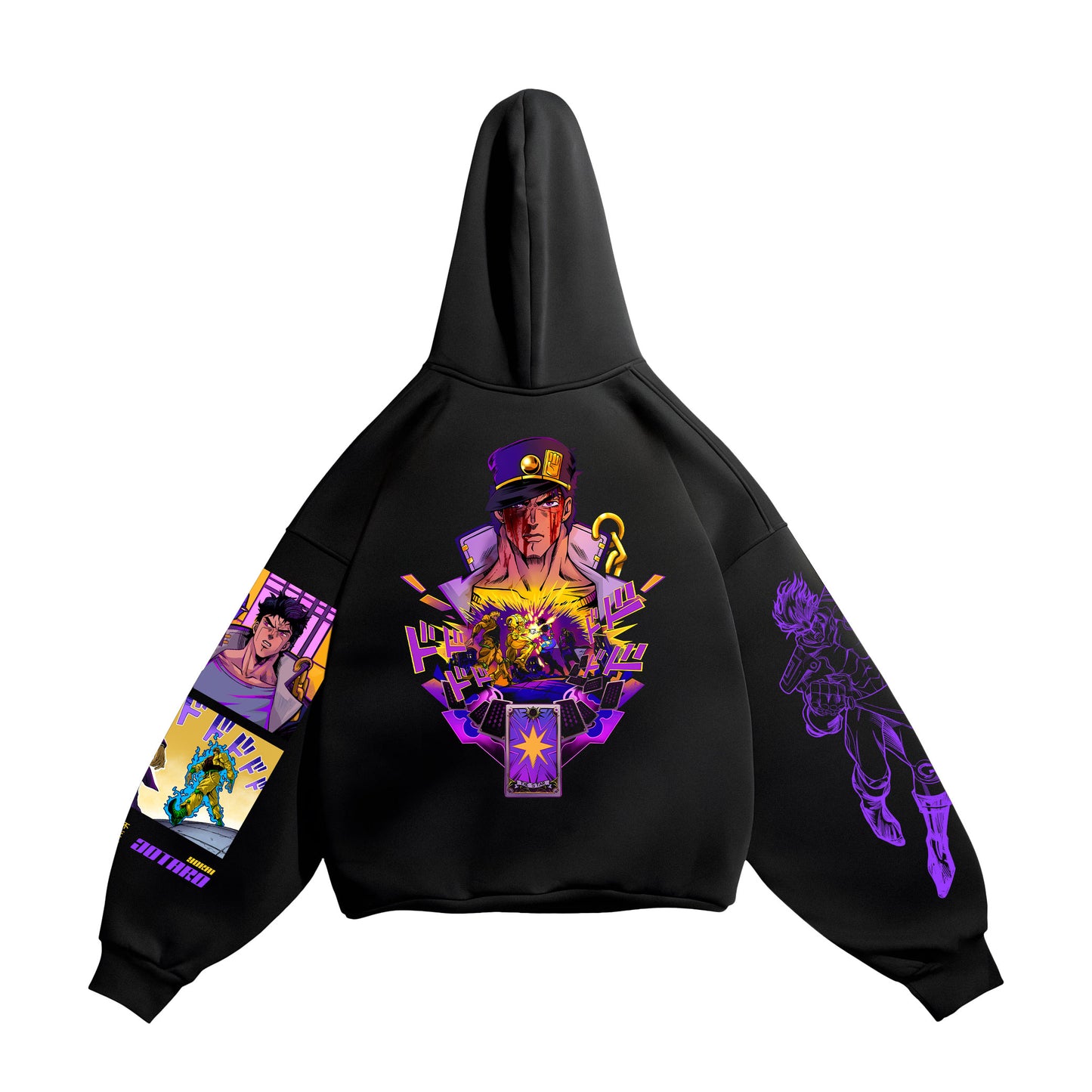 HOODIE / JOJO JOTARO (BLACK)