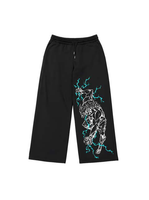 SWEATPANTS / Kaiju No.8 (BLACK)
