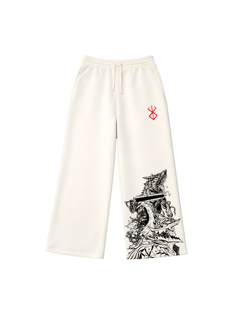 SWEATPANTS / Berserk (WHITE)