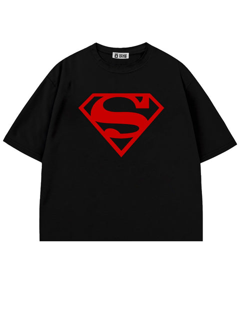 T-SHIRT / SUPERBOY EMBLEM (BLACK)