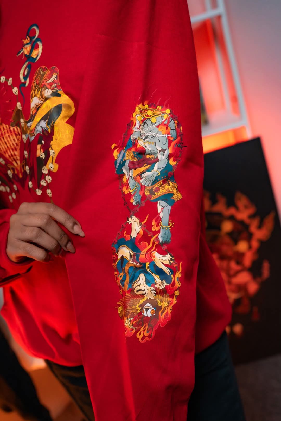 HOODIE / SUKUNA (Red)