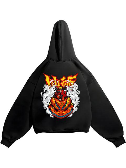 HOODIE / SAGE NARUTO (BLACK)