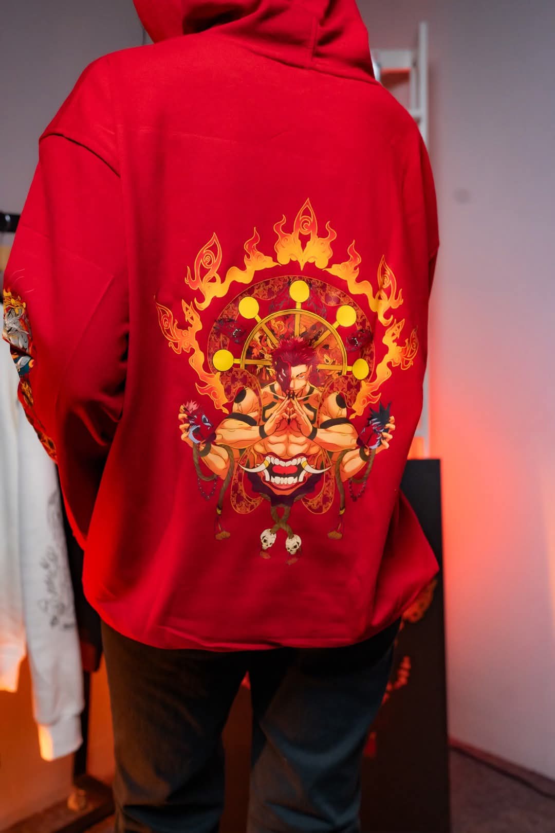 HOODIE / SUKUNA (Red)