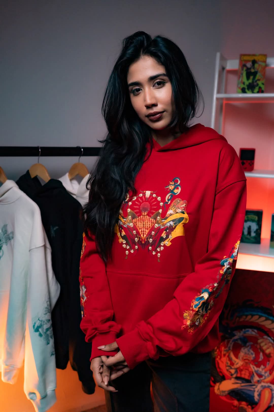 HOODIE / SUKUNA (Red)