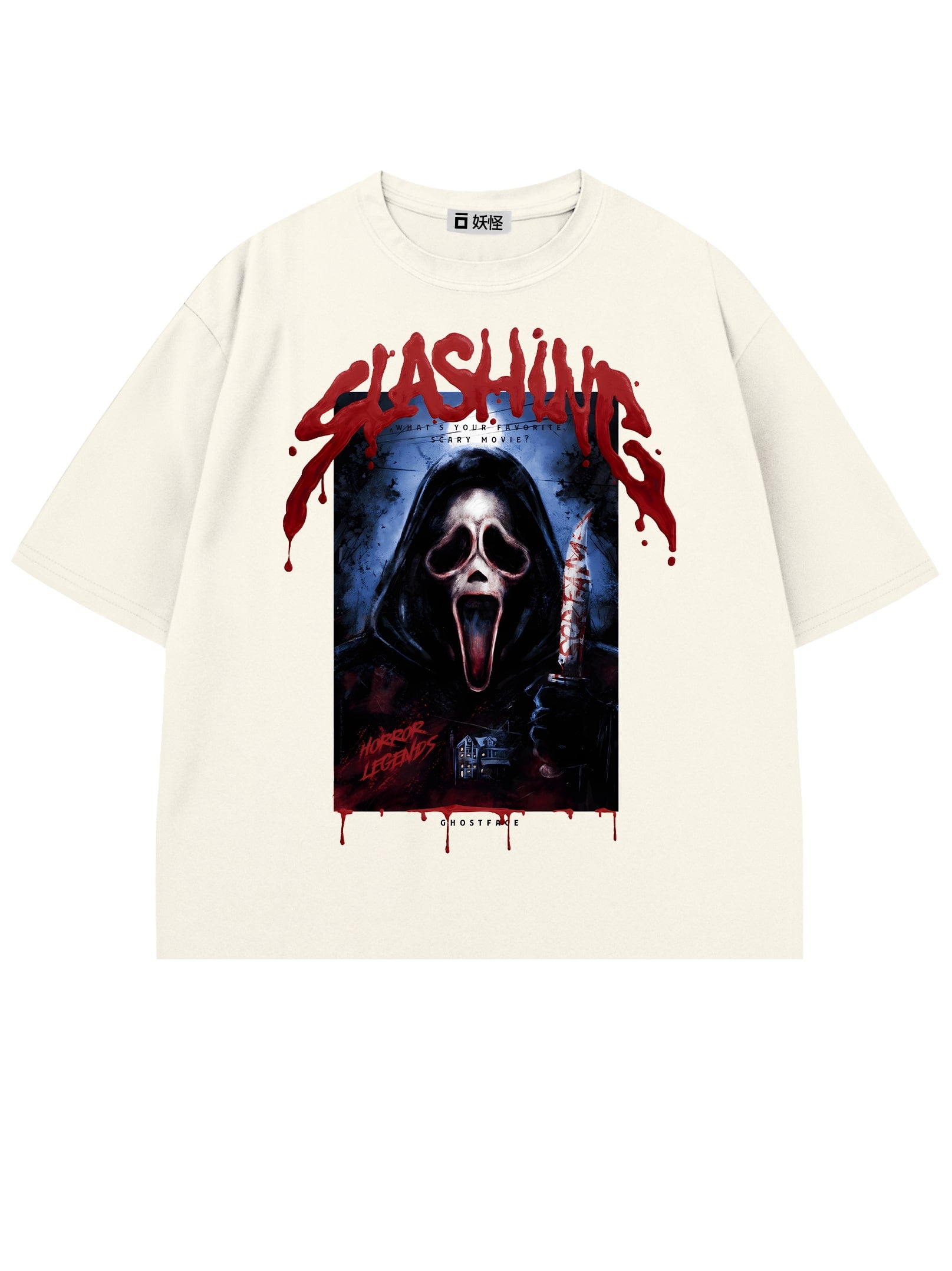 T-SHIRT / GHOSTFACE (White)