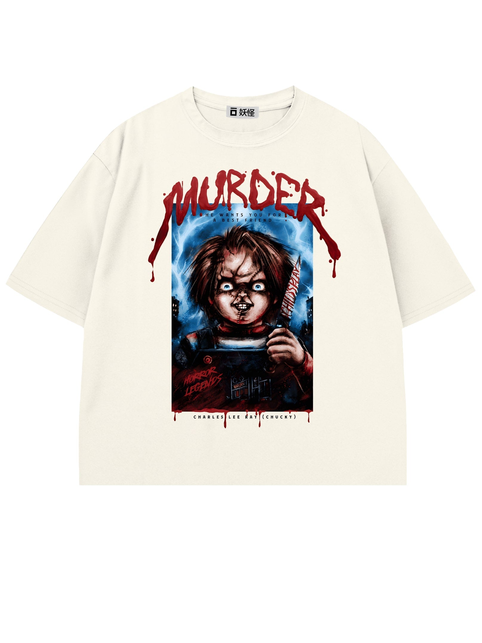 T-SHIRT / Chucky (White)