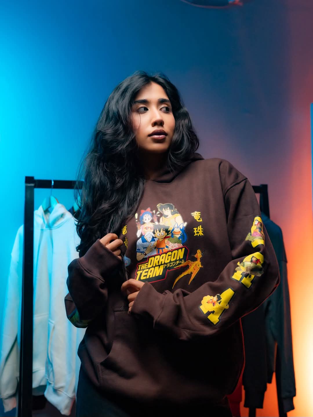 HOODIE / Dragon Ball Z (Brown)