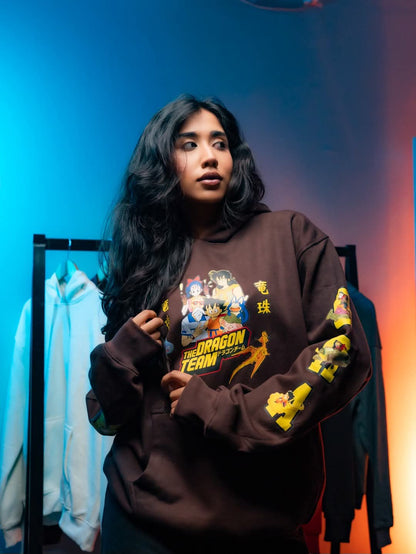 HOODIE / Dragon Ball Z (Brown)