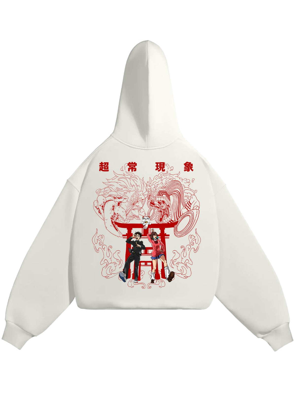 HOODIE / Dan Da Dan (White)