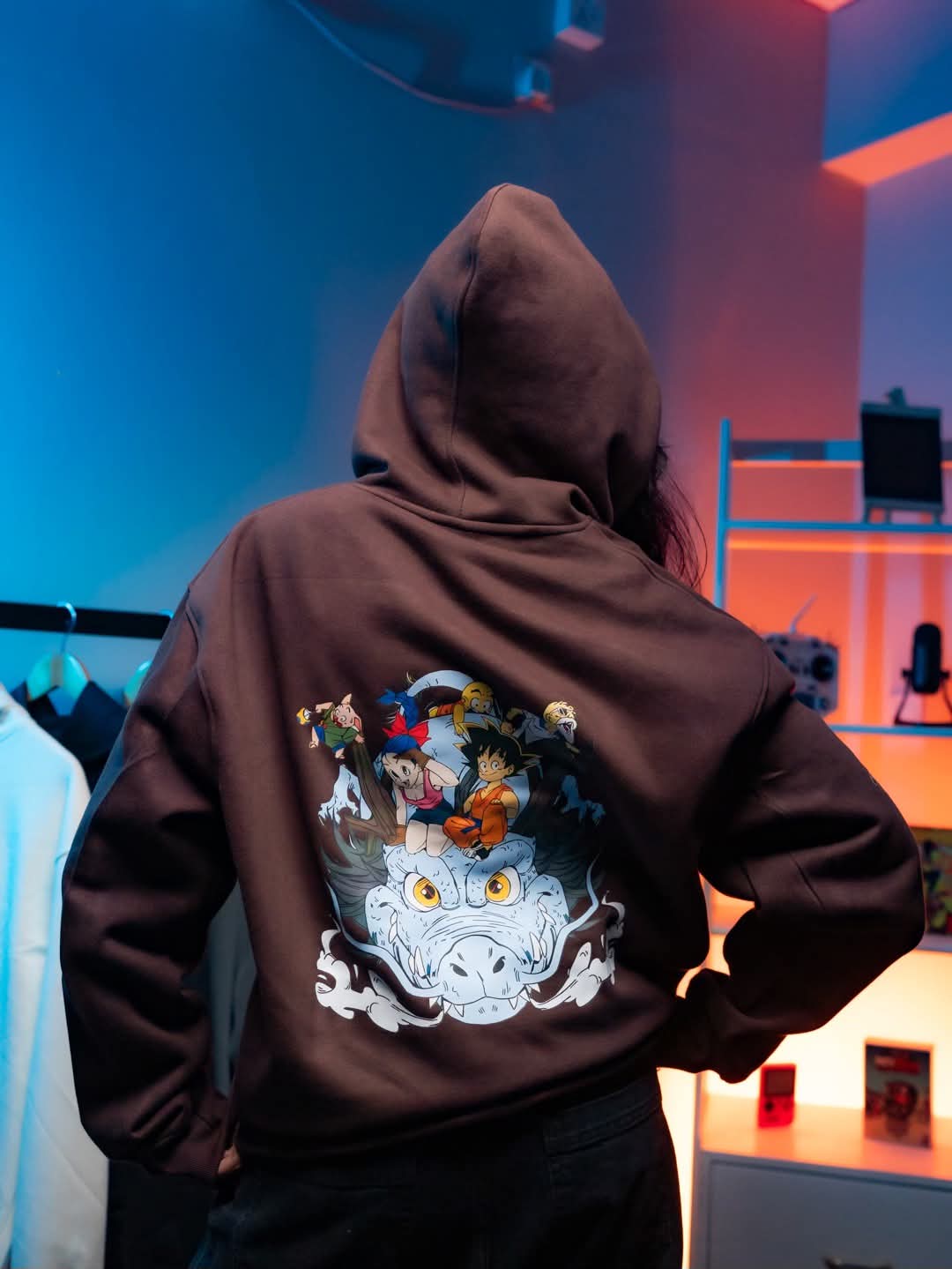 HOODIE / Dragon Ball Z (Brown)