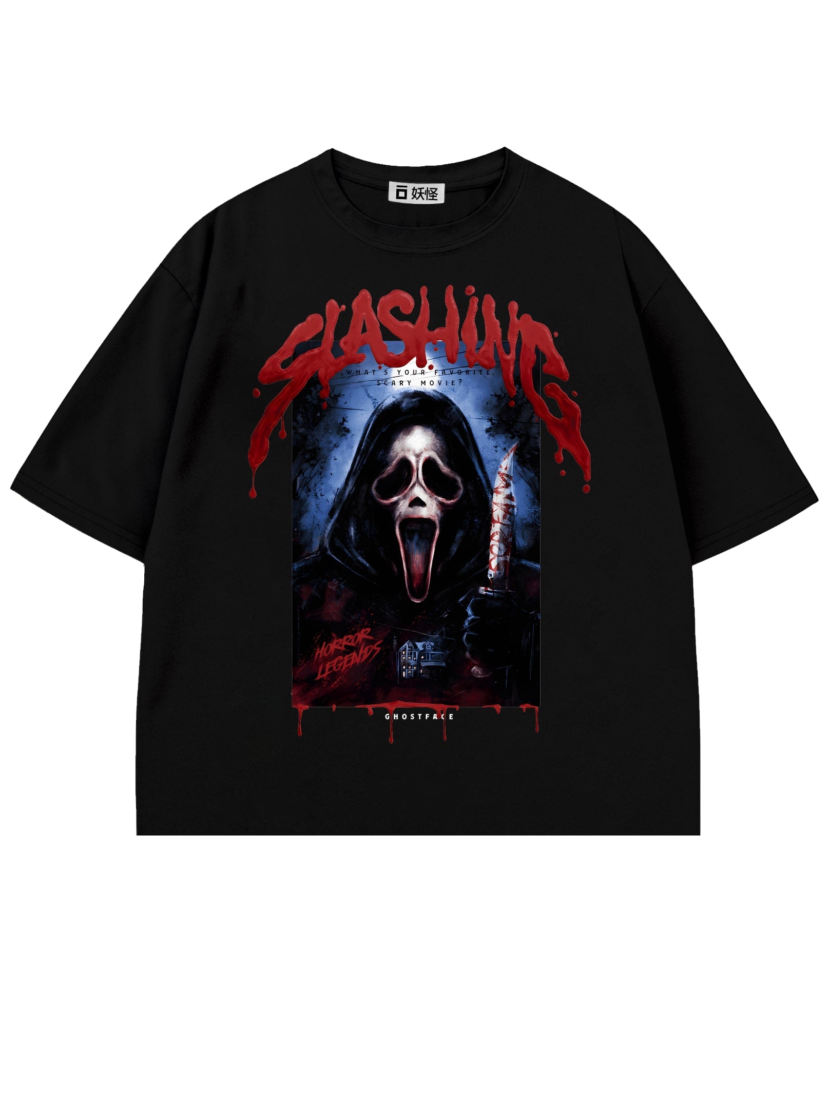 T-SHIRT / GHOSTFACE (Black)