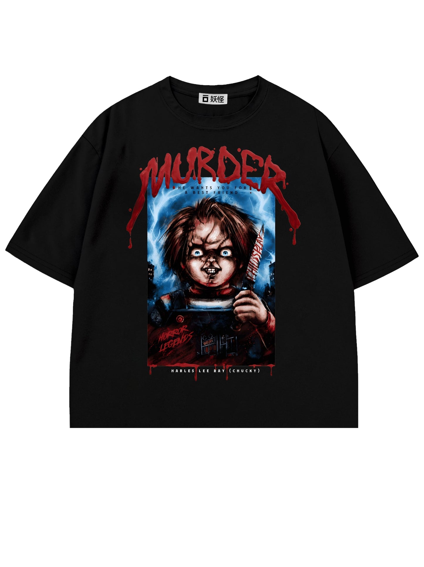 T-SHIRT / Chucky (Black)