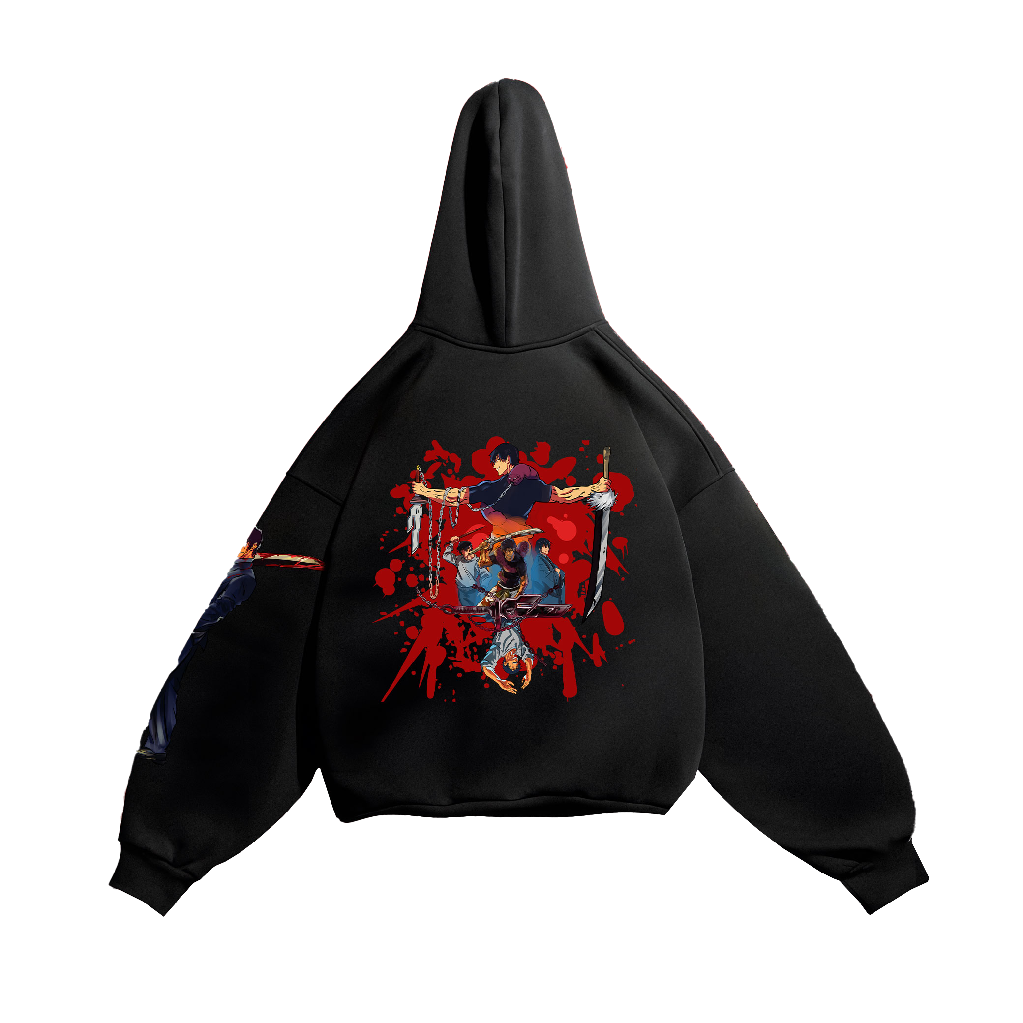 HOODIE / JUJUTSU KAISEN TOJO YOKAI X TAHMEED (BLACK)