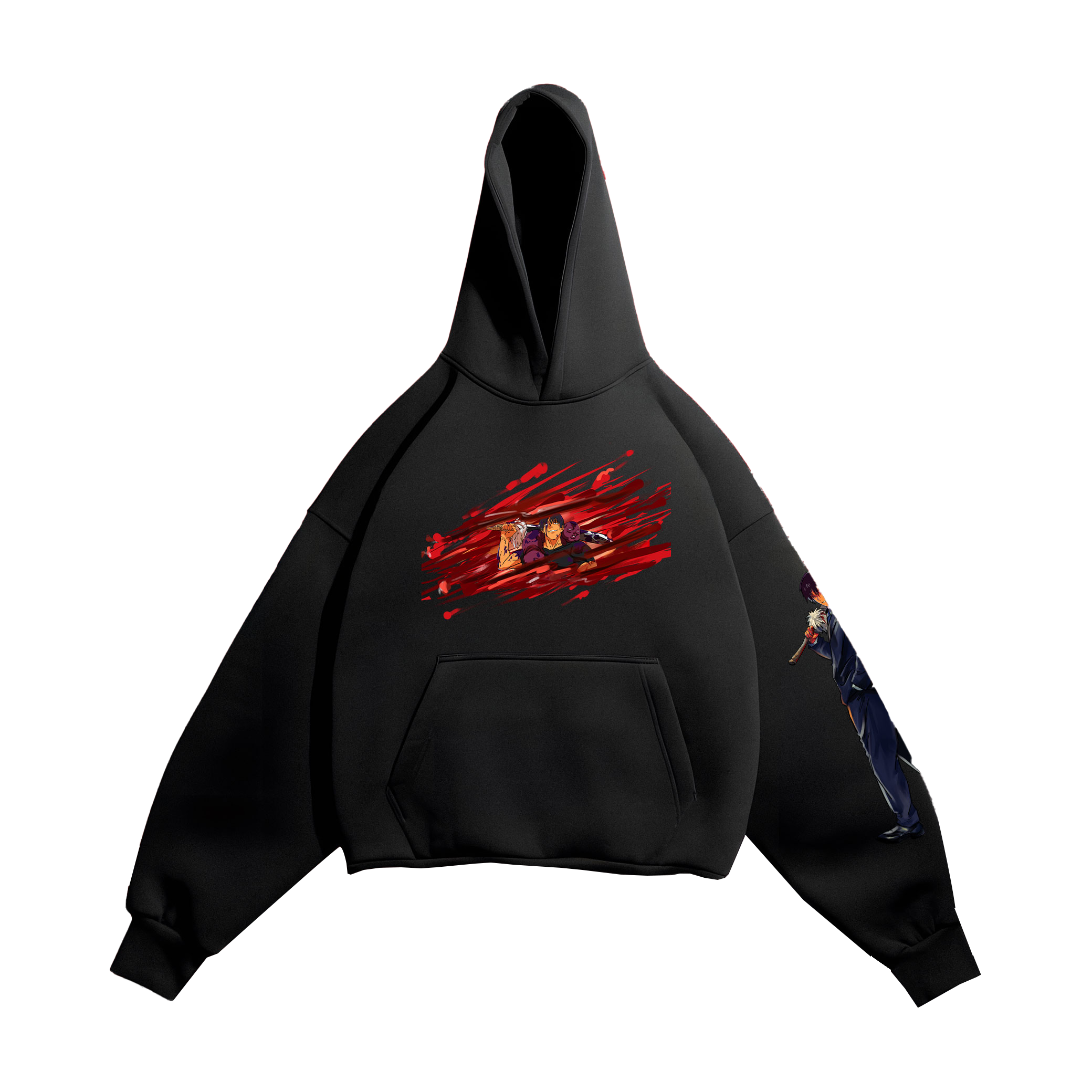 HOODIE / JUJUTSU KAISEN TOJO YOKAI X TAHMEED (BLACK)