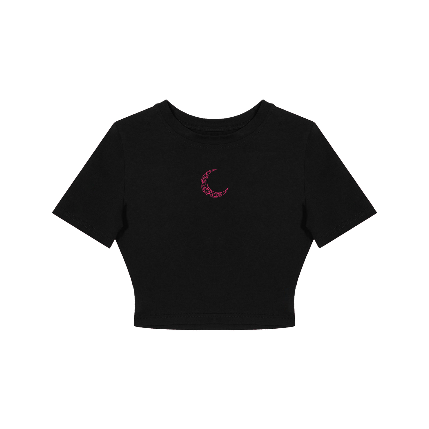 CROP TOP / DEMON SLAYER KOKUSHIBO (BLACK)