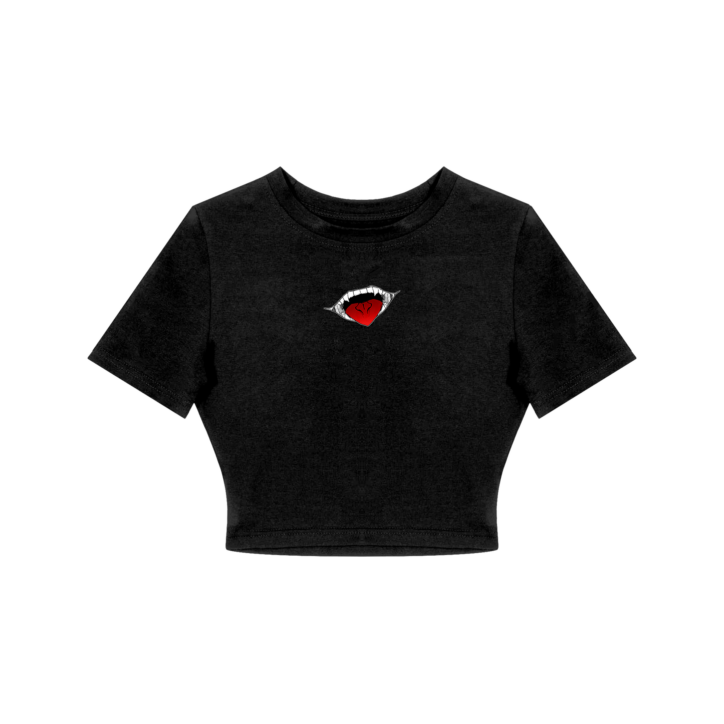 CROP TOP / JUJUTSU KAISEN SUKUNA (BLACK)