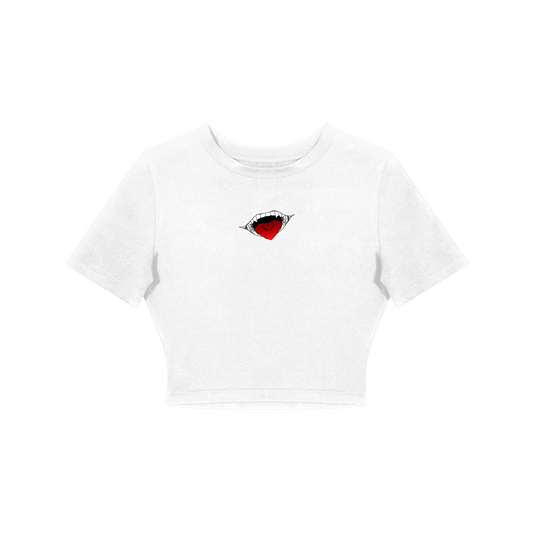 CROP TOP / JUJUTSU KAISEN SUKUNA (WHITE)